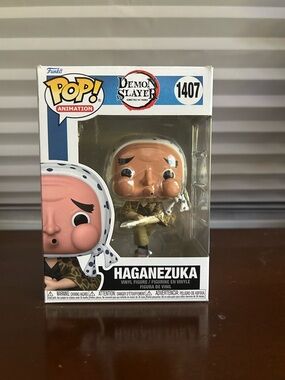 Funko Pop! Animation Haganezuka Vinyl Figure - White, Brown & Blue